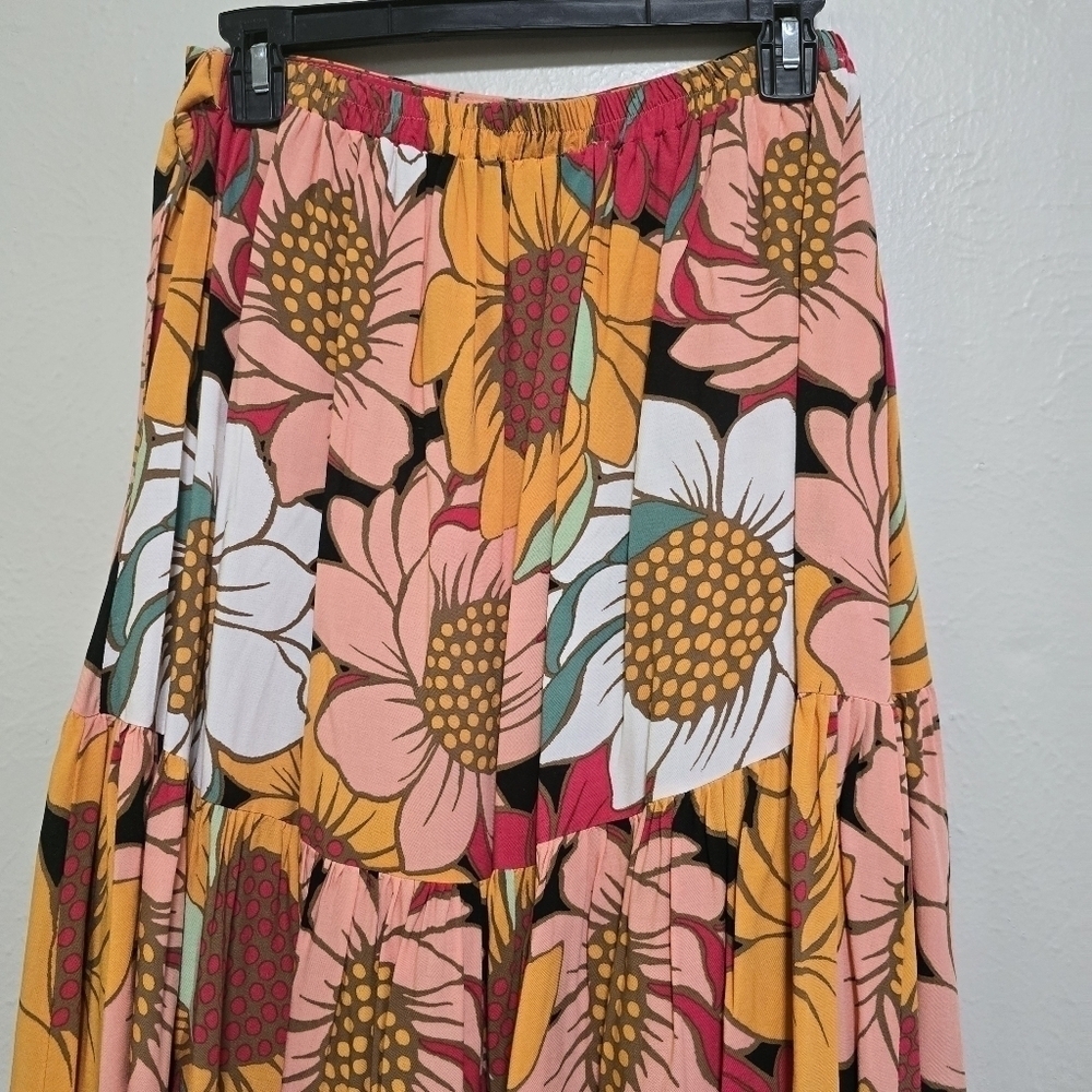 Cynthia Rowley Floral Hi-Lo Wrap Skirt - Picture 6 of 9